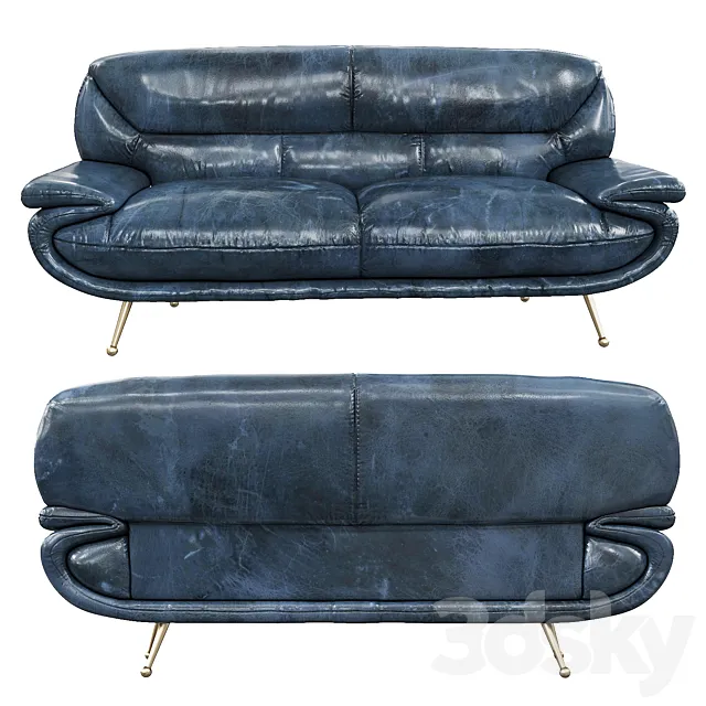 American Eagle – Arcadia bespoke vintage sofa 3ds Max