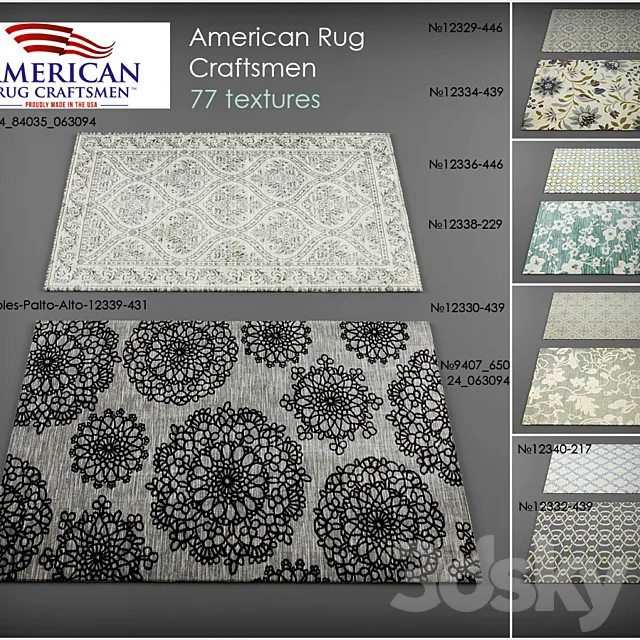 AmericanRugCraftsmen rugs 3ds Max