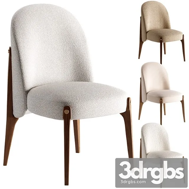 Ames Dining Chair 6 3dsmax Download