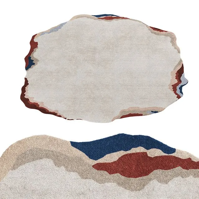 Amethyst Rug 3dsMax Model