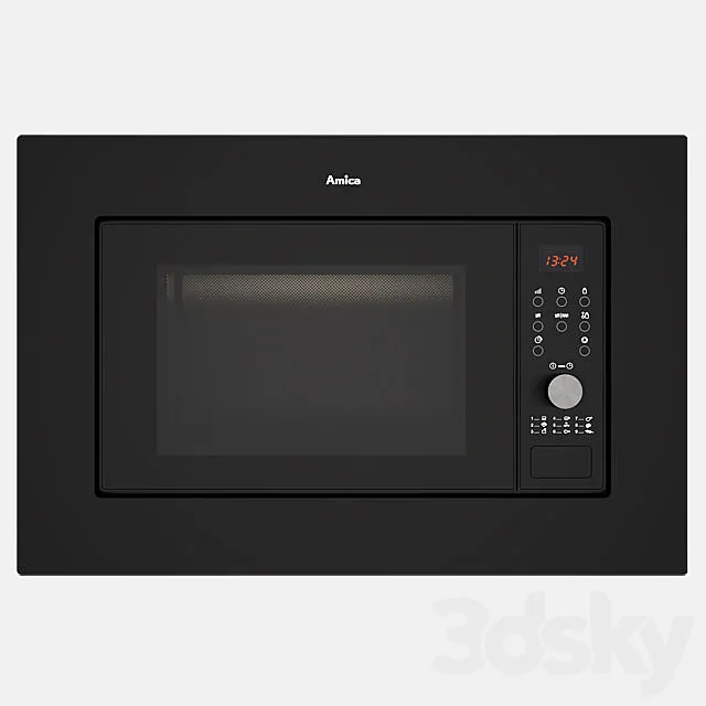 Amica AMGB20E2GB Microwave 3ds Max