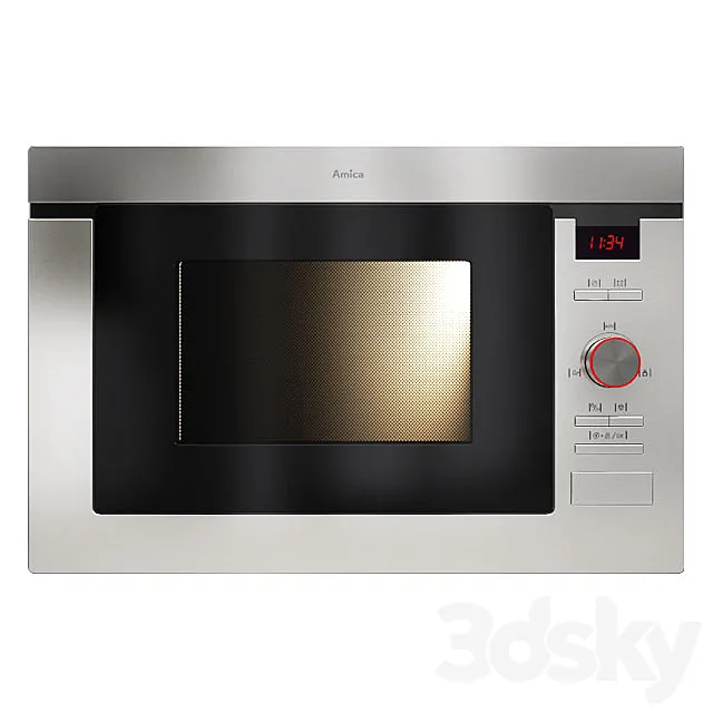 Amica Integra AMM25BI Microwave 3ds Max