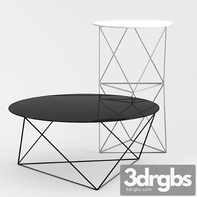 Amigo modern octahedron coffee table 2 3dsmax Download