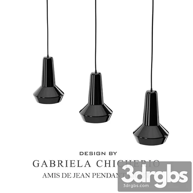 Amis de jean ceiling light