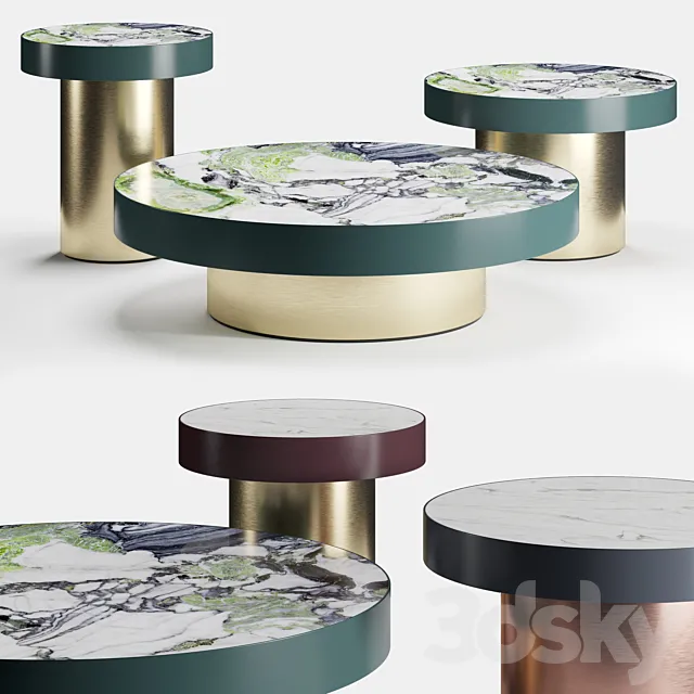 Amode Enoki Round coffe table 3DSMax File