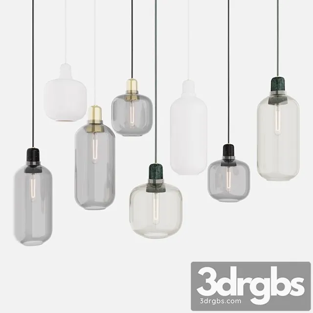 Amp pendant lamps by normann copenhagen 3dsmax Download
