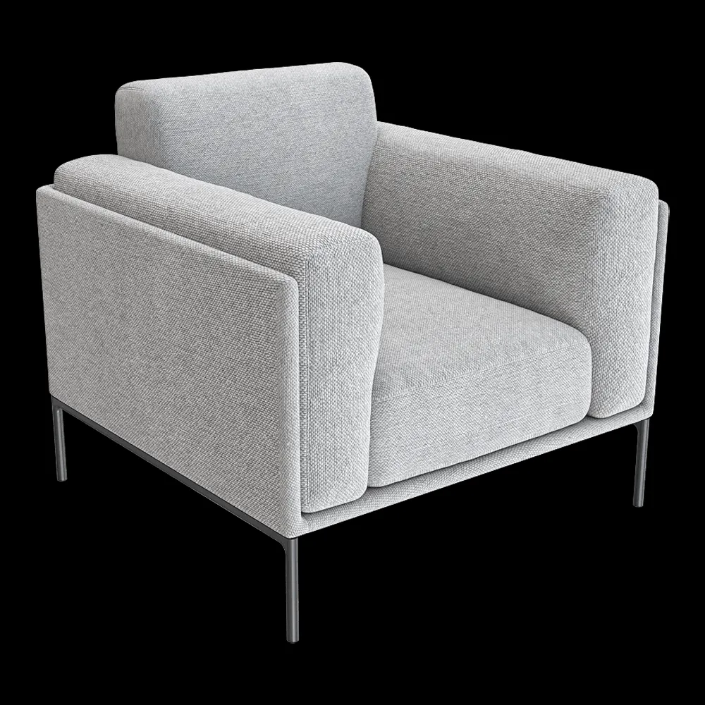 Amura – Armchair Giorgio 3ds Max