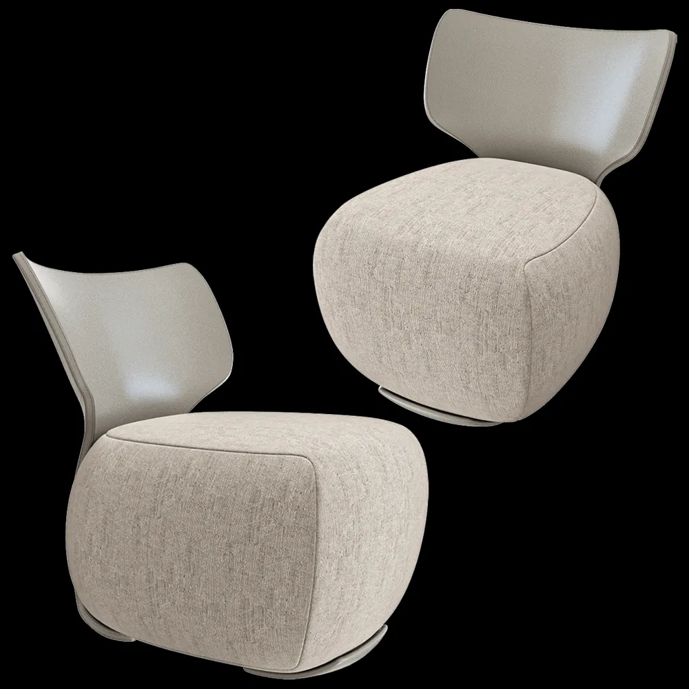 Amura – Armchair Noa 3ds Max