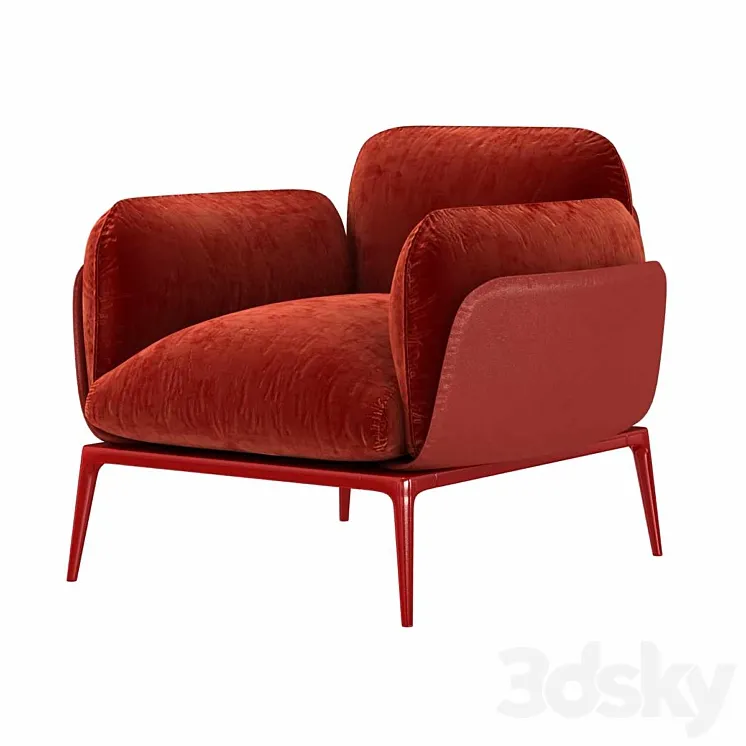 Amura brooklyn armchair 3DS Max