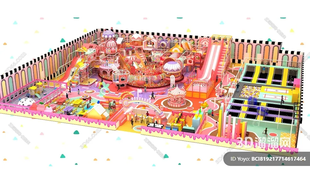 Amusement Park for Kid – 3D Model – 037