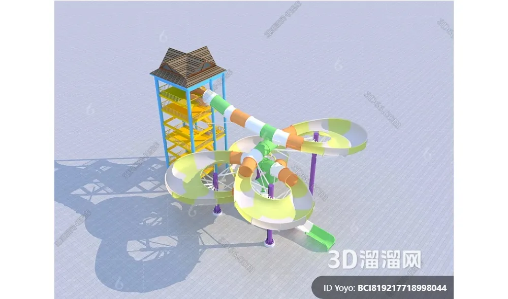 Amusement Park for Kid – 3D Model – 070