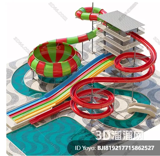 Amusement Park for Kid – 3D Model – 106