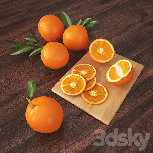 An Orange 3ds Max