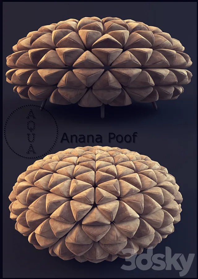 Anana Poof 3DS Max Model