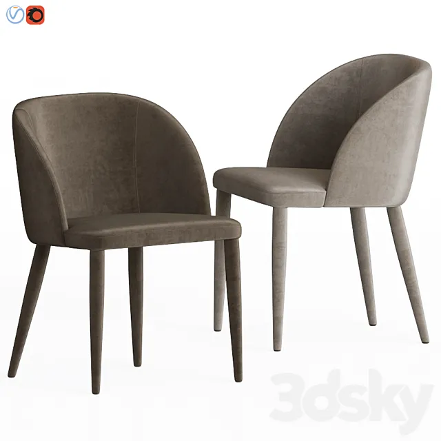 Anatheme Dining Chair Laredoute 3ds Max