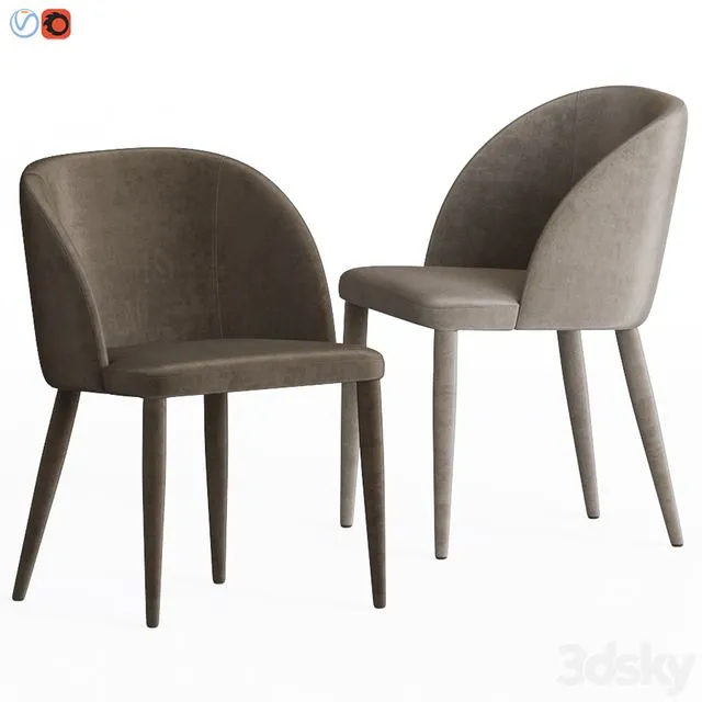 Anatheme Dining Chair Laredoute 3dsMax Model