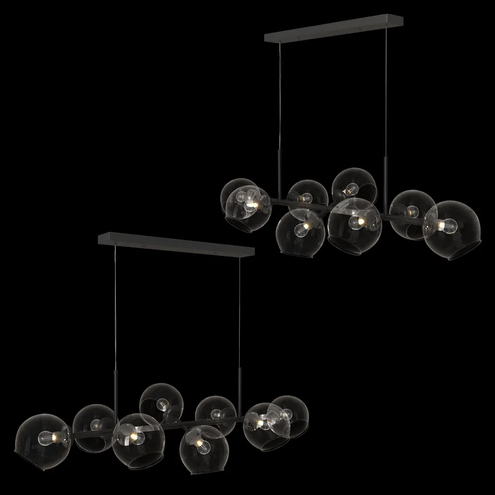 ANCARD – Chandelier 8 Lamp 3ds Max