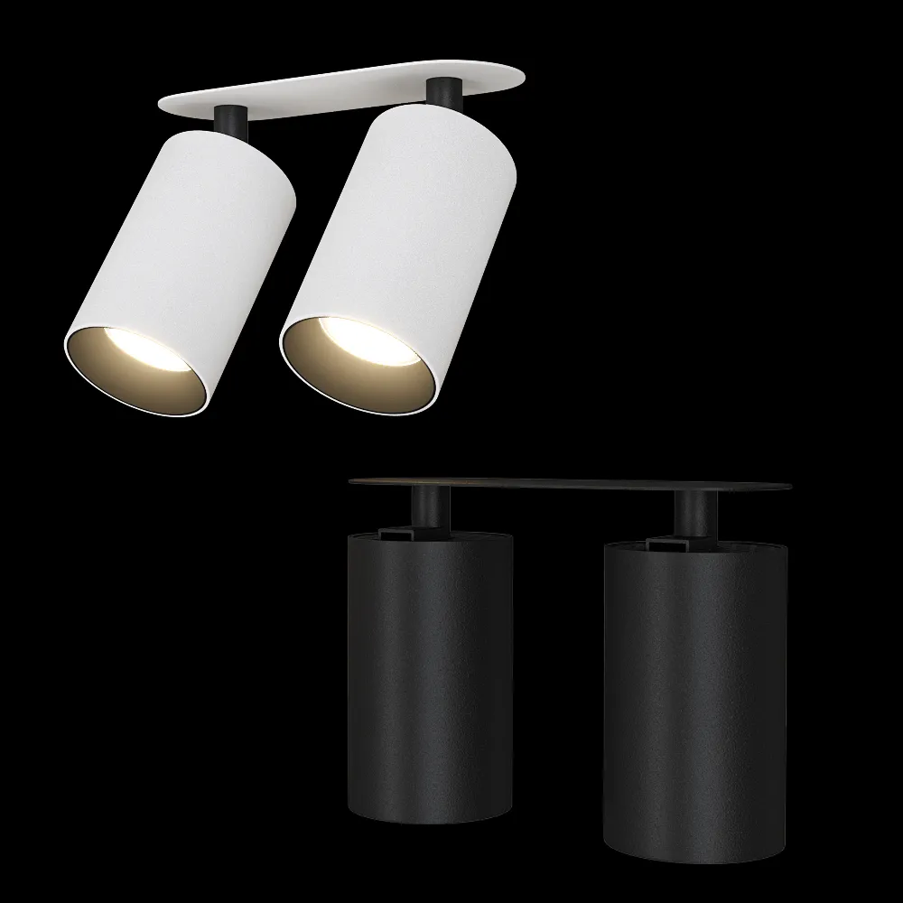 ANCARD – Recessed lamp 2x10W 3ds Max