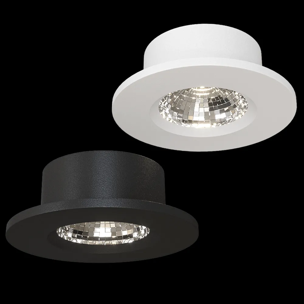 ANCARD – Recessed lamp MR16 GU10 3ds Max