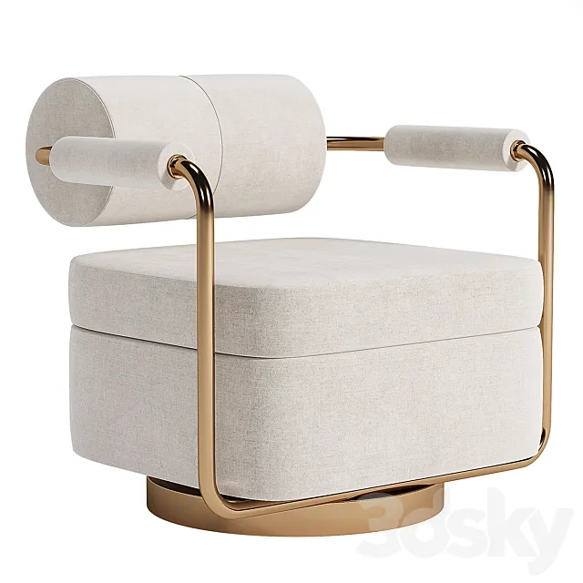 Andersen Armchair 3ds Max