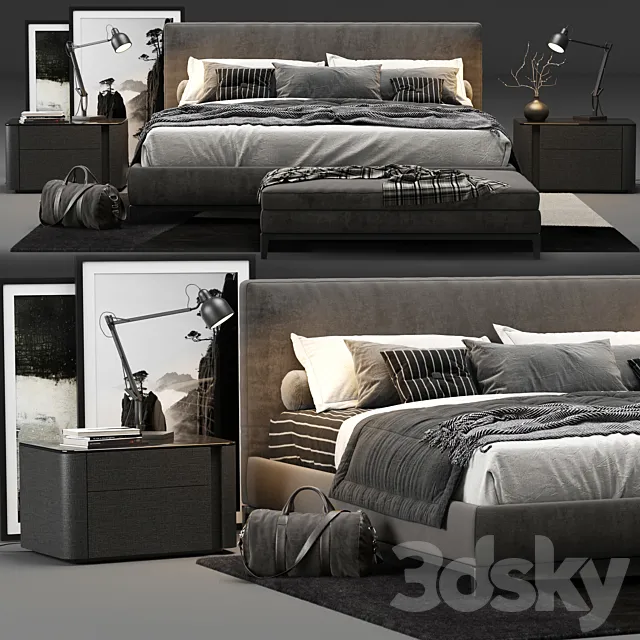 Andersen Bed 3DSMax File