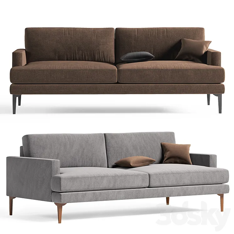 Andes Sofa Furniture 3DS Max