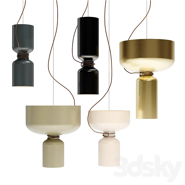 ANDlight SPOTLIGHT VOLUMES Pendant lamp 3ds Max