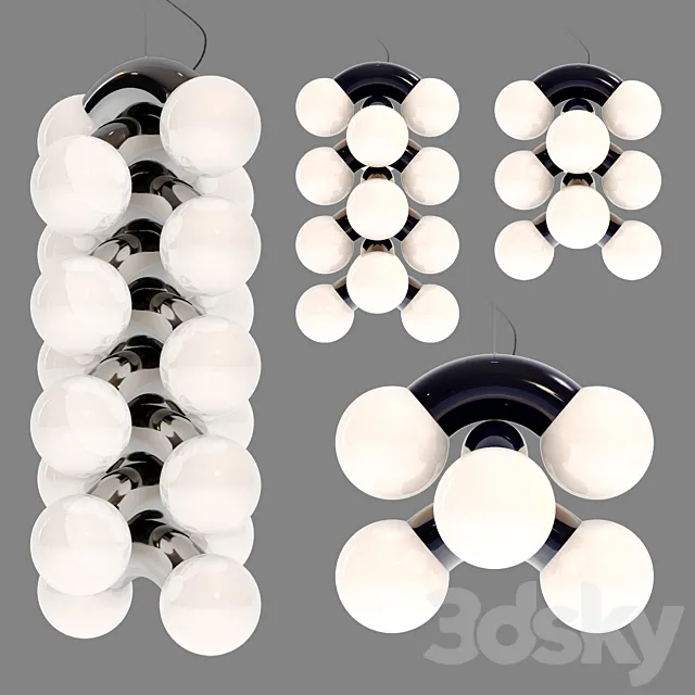 ANDlight Vine pendants 3ds Max