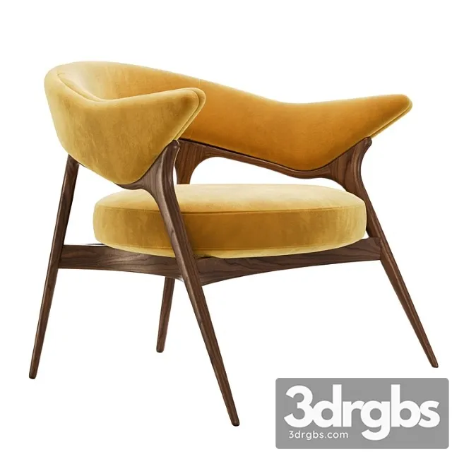 Andorinha Armchair By Alma De Luce 6 3dsmax Download