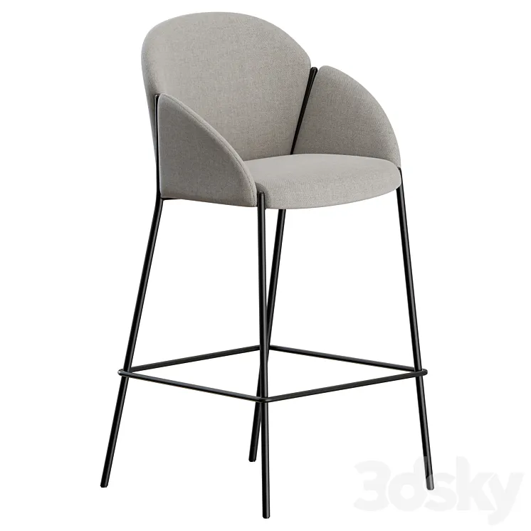 Andrea Bar Stool by Artifort 3DS Max