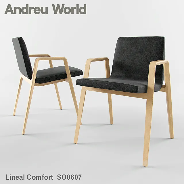 Andreu World Lineal Comfort SO0607 3DS Max Model