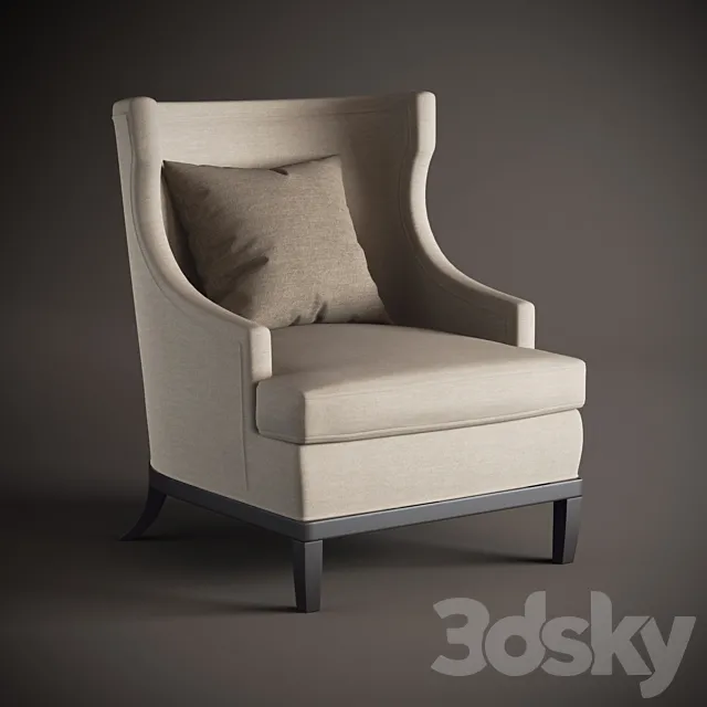 Andrew martin northumberland chair 3DS Max Model