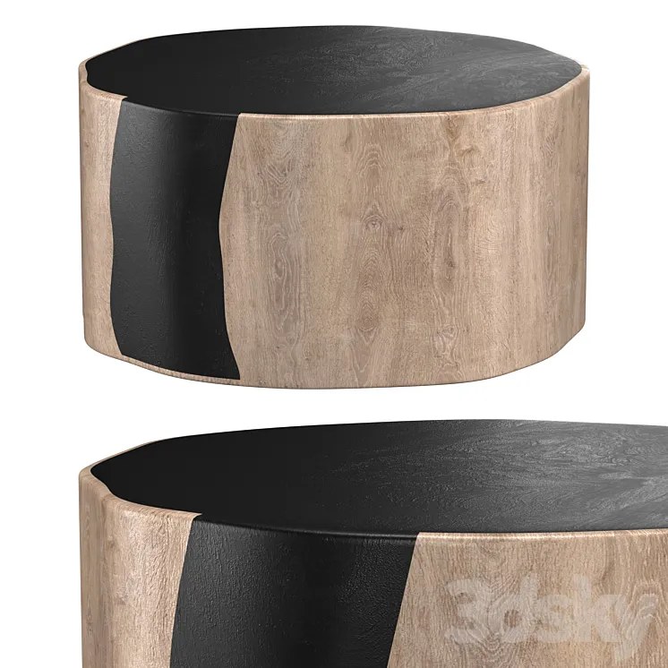Andrianna Shamaris Side Table 3DS Max Model