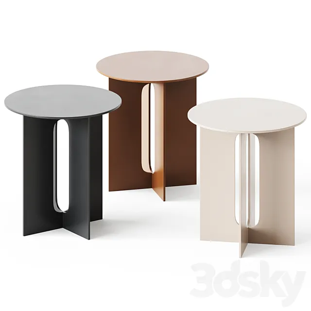 Androgyne side table by Menu 3DS Max Model