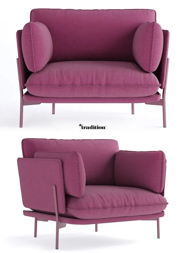 Andtradition cloud chair 3dsMax Model