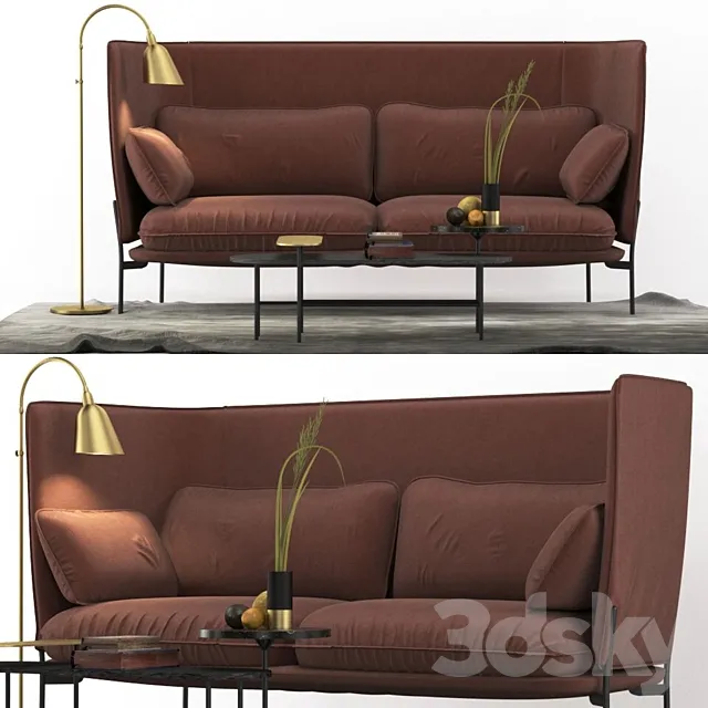 AndTradition Cloud Sofa 3ds Max