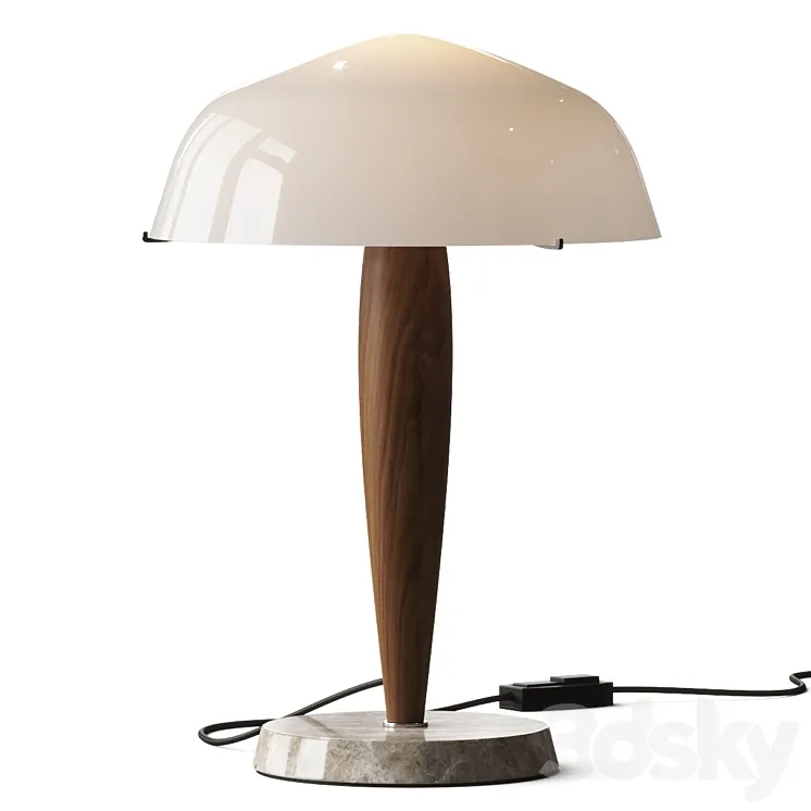 AndTradition Herman Table Lamp 3DS Max Model