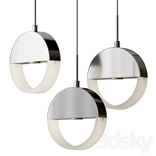 Anello LED Mini Pendant By Elan Lighting 3ds Max