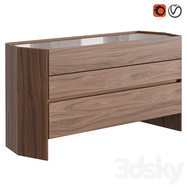 Angel Cerda chest of drawers 7073 3ds Max