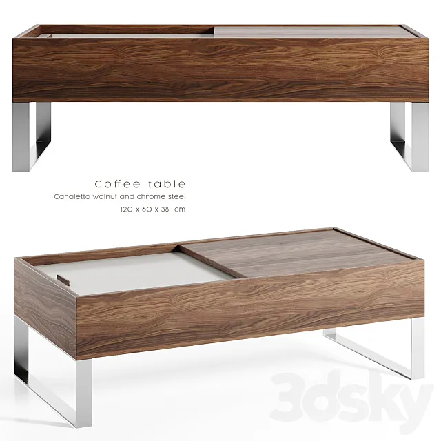 Angel Cerda – Coffee table N252A 3ds Max