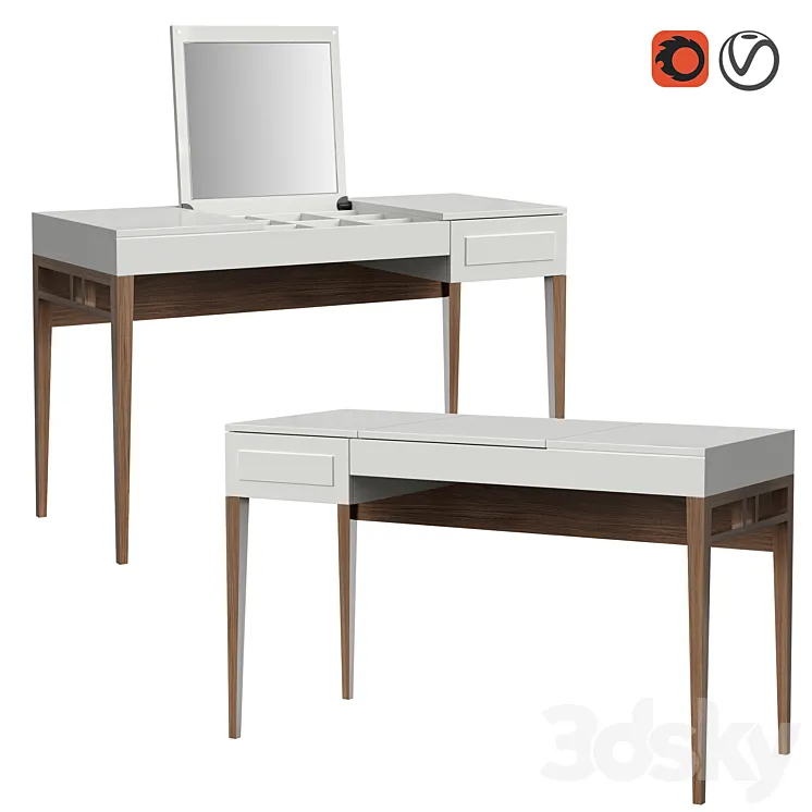 Angel Cerda dressing table CP1709DK 3DS Max
