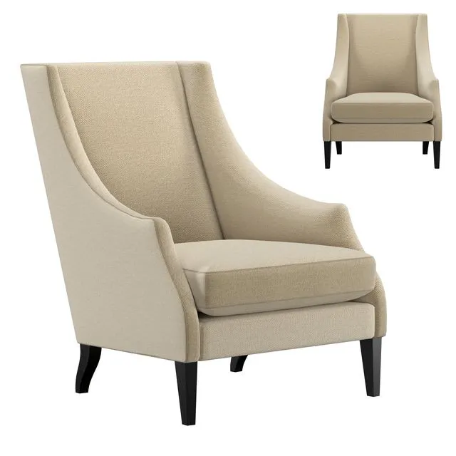 Angel Wing Chair 3dsMax Model