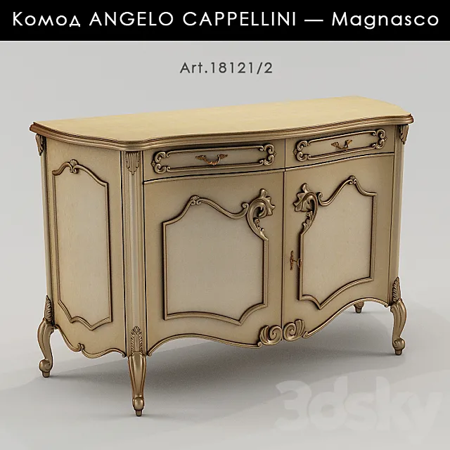 ANGELO CAPPELLINI _ Magnasco Art.18121_2 3DS Max Model