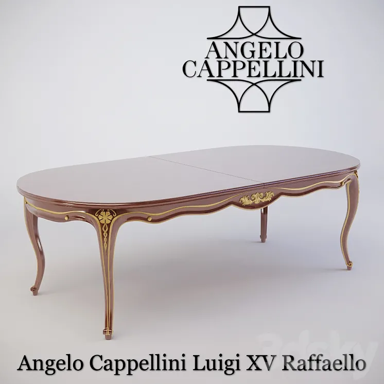 Angelo Cappellini Raffaello Table 3DS Max