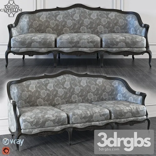Angelo Classic Cappellini Sofa 3dsmax Download