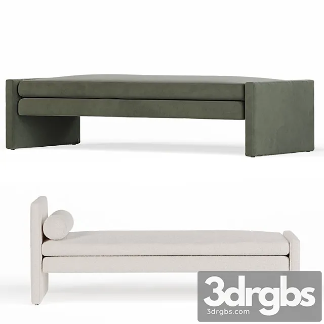 Angle Bench Segment Daybed Trnk 3dsmax Download