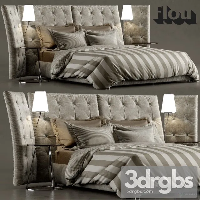 Angle Flou Bed 3dsmax Download