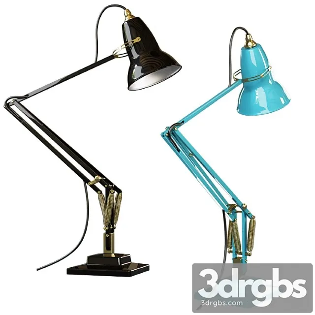Anglepoise original 1227 ™ brass desk lamp 3dsmax Download