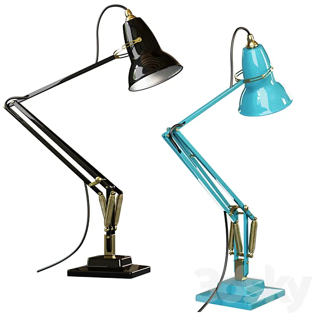 Anglepoise ORIGINAL 1227 ™ BRASS DESK LAMP 3ds Max