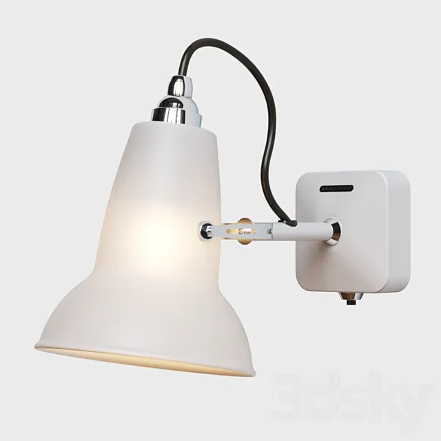 Anglepoise Original 1227 Mini Ceramic Wall Light 3DS Max Model